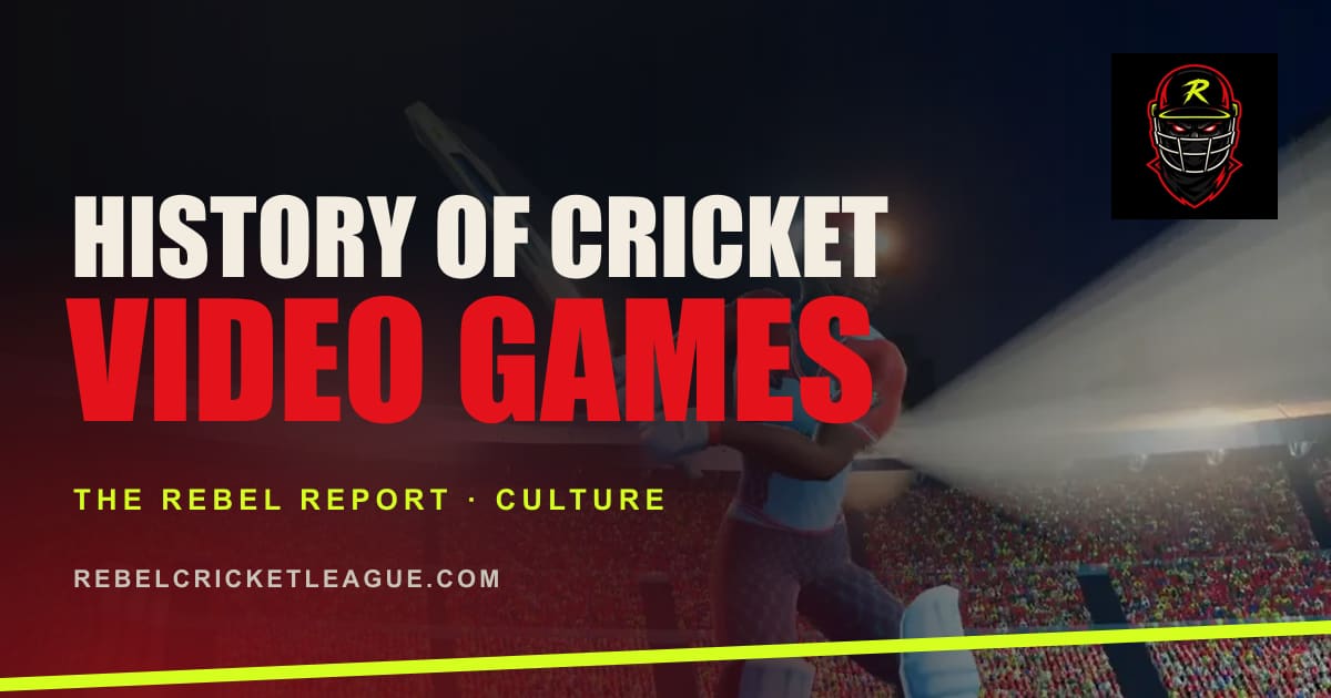 History of Cricket Video Games: From Graham Gooch to Mobile